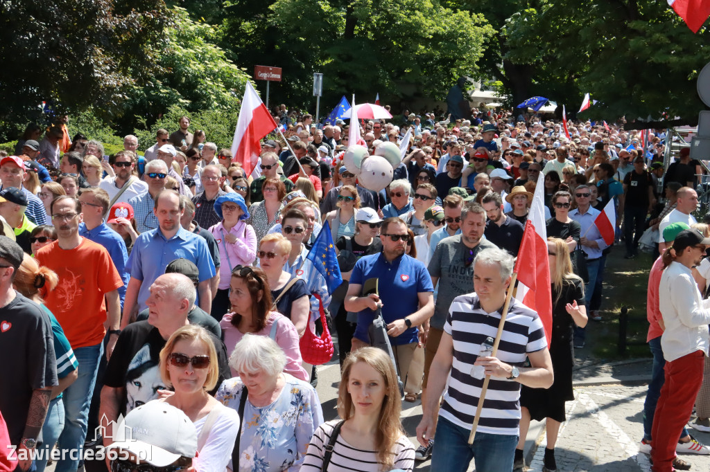 Fotorelacja: Zawiercie na Marszu 4 czerwca w Warszawie cz. 1