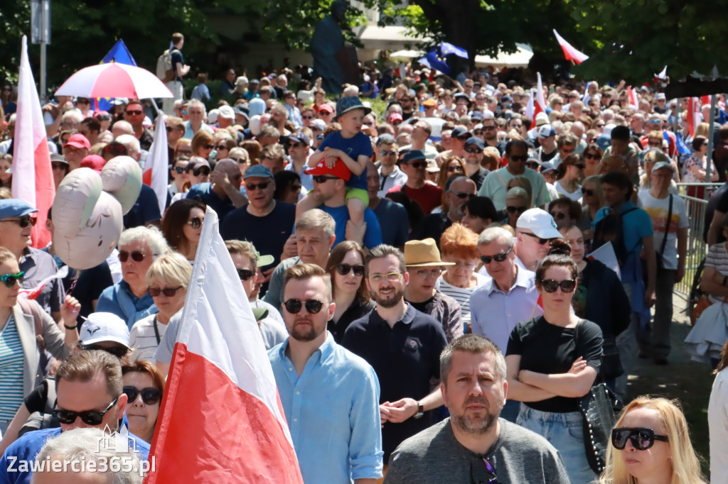 Fotorelacja: Zawiercie na Marszu 4 czerwca w Warszawie cz. 1