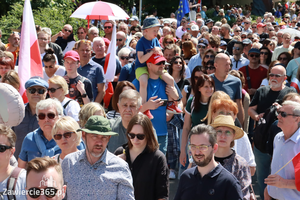 Fotorelacja: Zawiercie na Marszu 4 czerwca w Warszawie cz. 1
