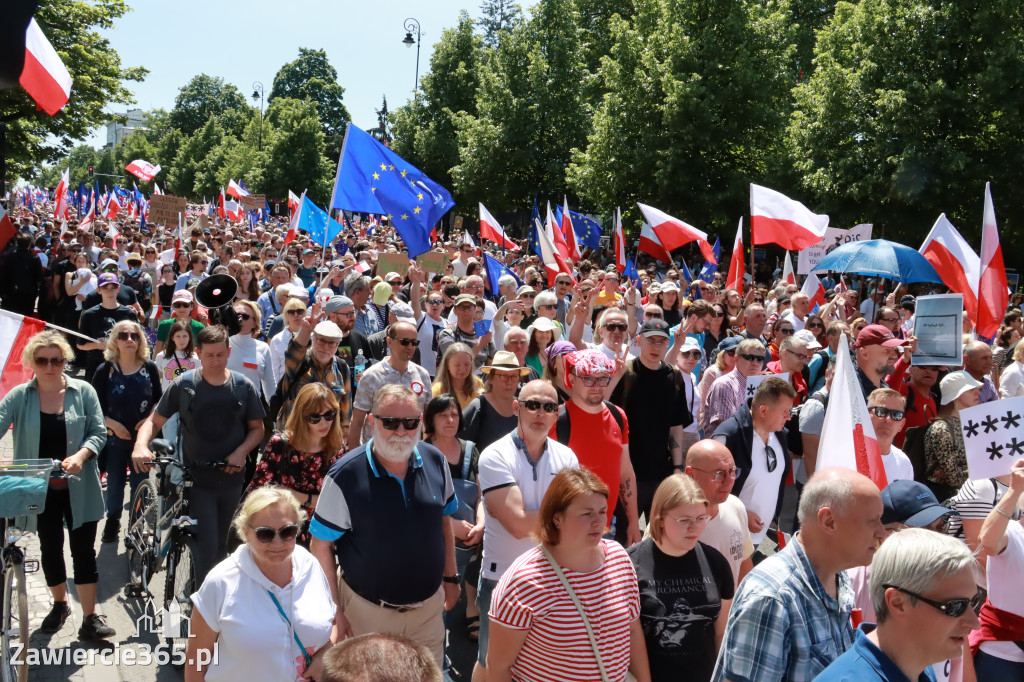 Fotorelacja: Zawiercie na Marszu 4 czerwca w Warszawie cz. 1