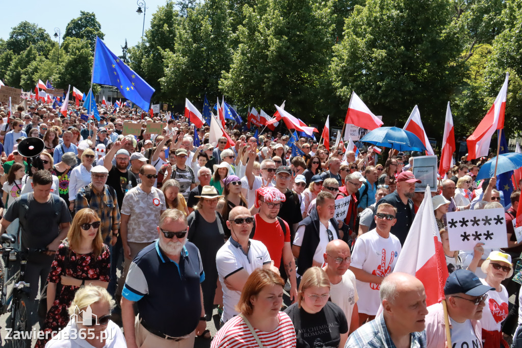 Fotorelacja: Zawiercie na Marszu 4 czerwca w Warszawie cz. 1