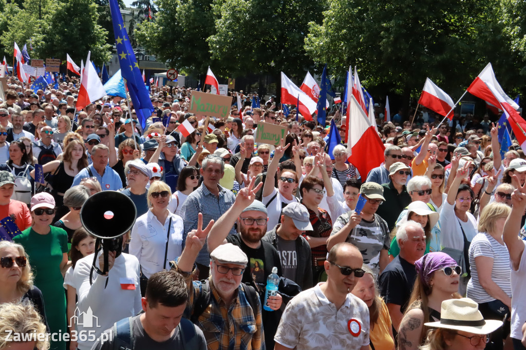 Fotorelacja: Zawiercie na Marszu 4 czerwca w Warszawie cz. 1