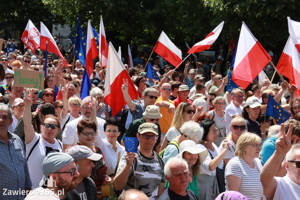 Fotorelacja: Zawiercie na Marszu 4 czerwca w Warszawie cz. 1