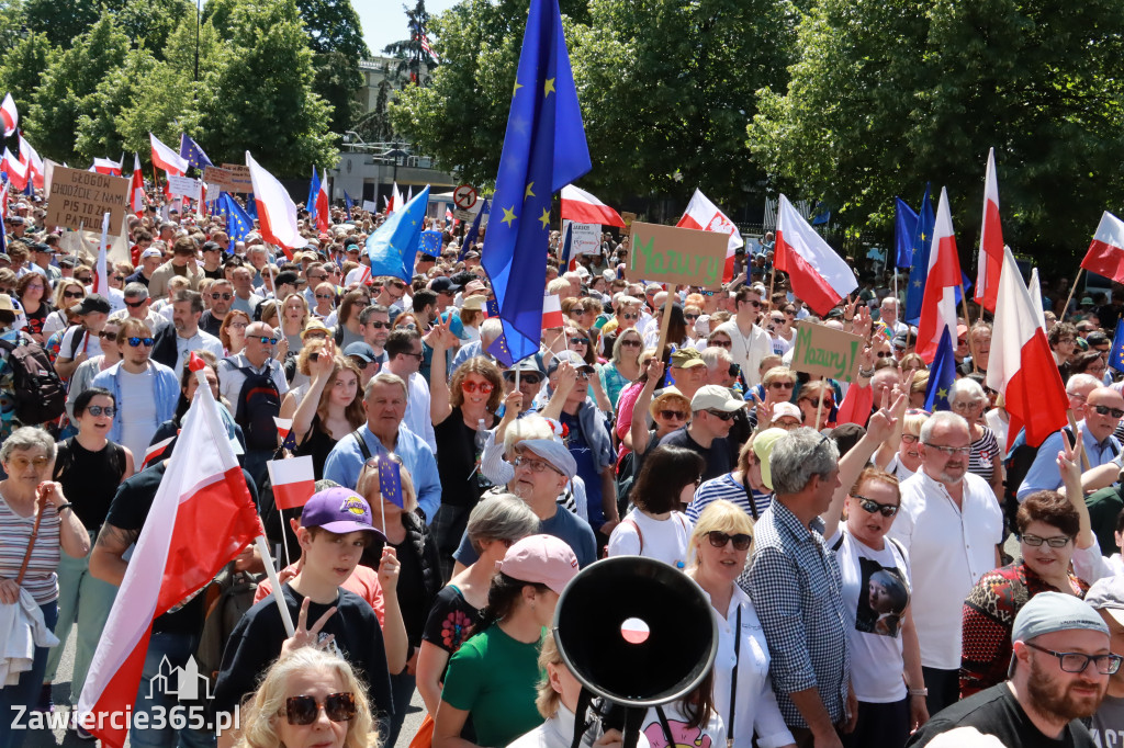 Fotorelacja: Zawiercie na Marszu 4 czerwca w Warszawie cz. 1