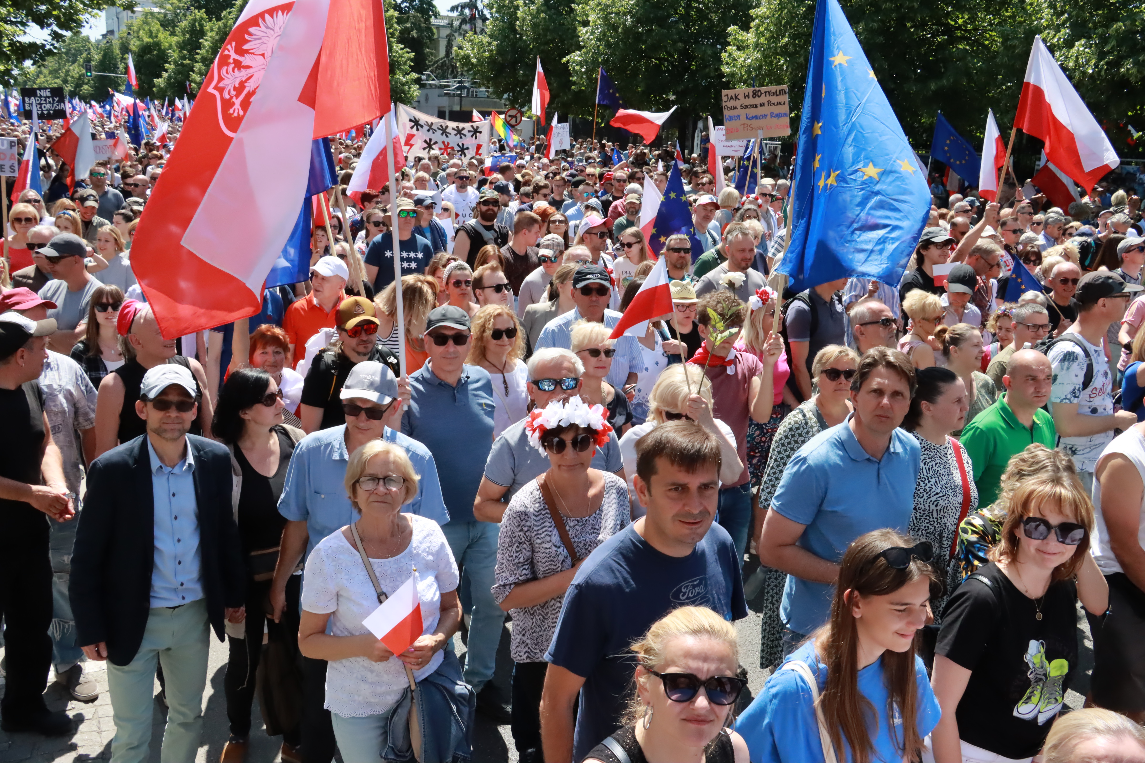 Fotorelacja: Marsz 4 czerwca w Warszawie cz. 2