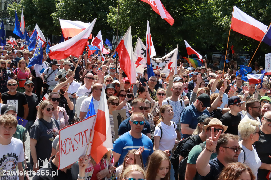 Fotorelacja: Marsz 4 czerwca w Warszawie cz. 2