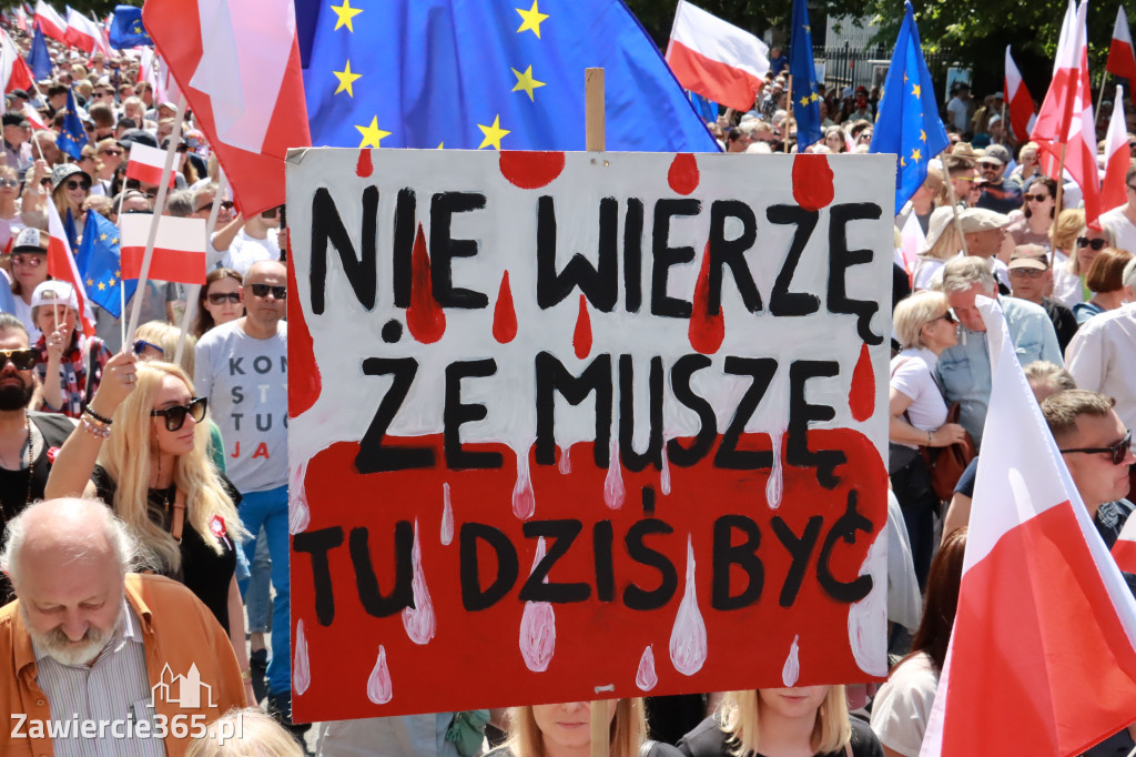 Fotorelacja: Marsz 4 czerwca w Warszawie cz. 2