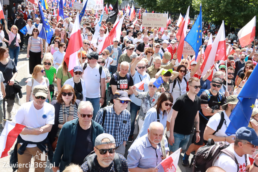 Fotorelacja: Marsz 4 czerwca w Warszawie cz. 2