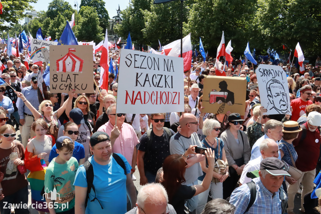 Fotorelacja: Marsz 4 czerwca w Warszawie cz. 2