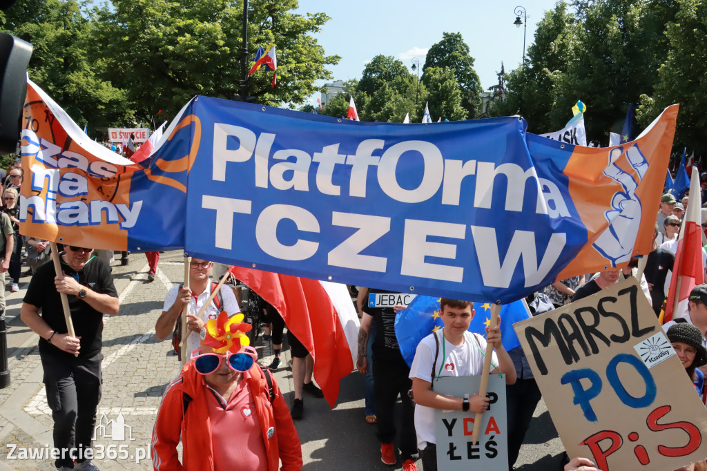 Fotorelacja: Marsz 4 czerwca w Warszawie cz. 6