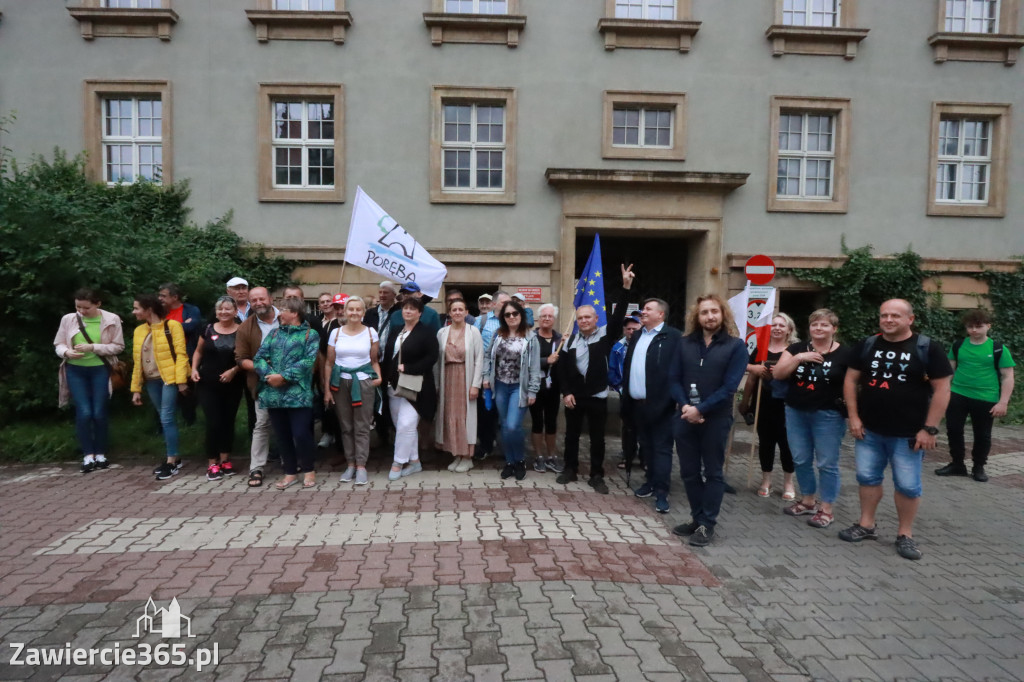 Fotorelacja: Wiec Donalda Tuska we Wrocławiu.
