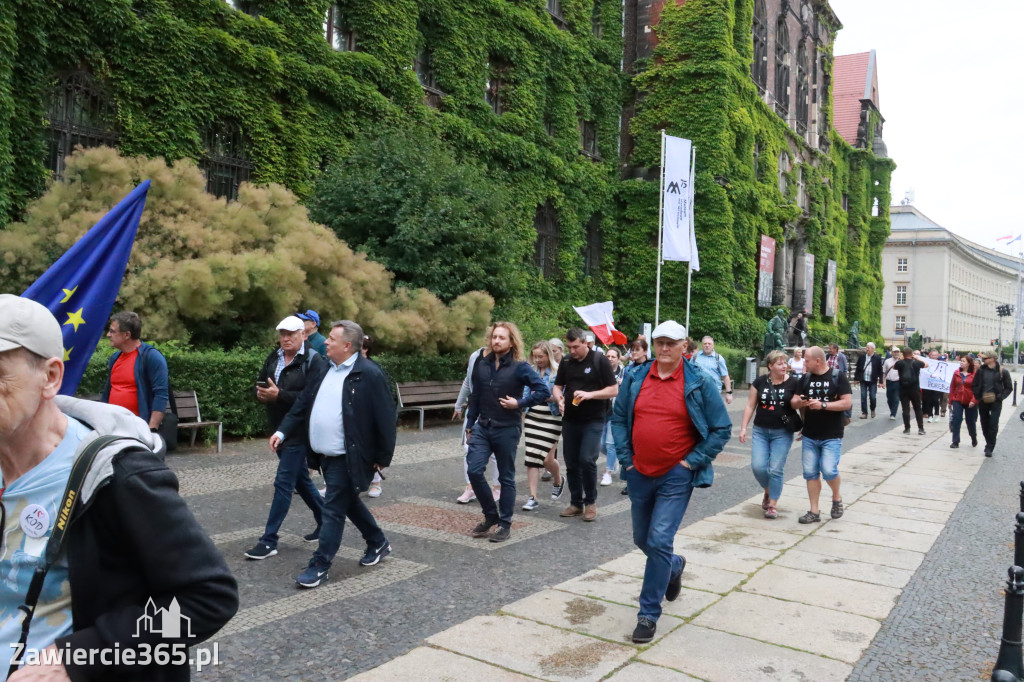 Fotorelacja: Wiec Donalda Tuska we Wrocławiu.