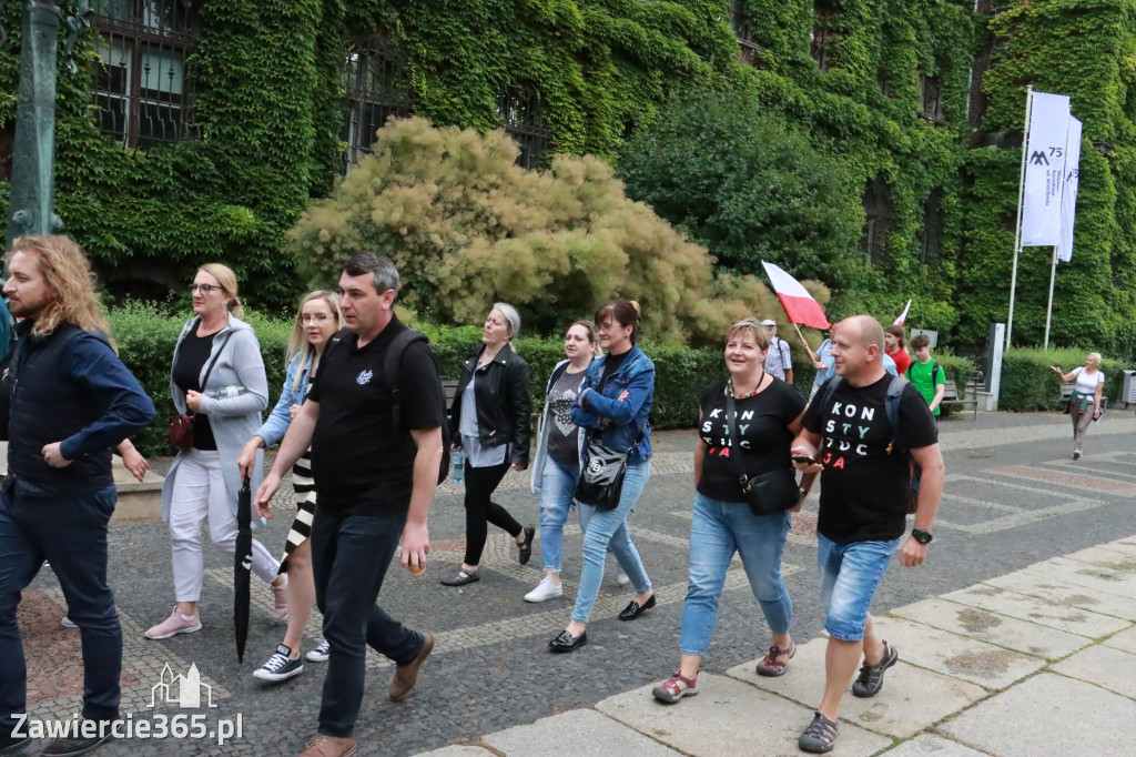 Fotorelacja: Wiec Donalda Tuska we Wrocławiu.