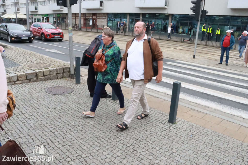Fotorelacja: Wiec Donalda Tuska we Wrocławiu.