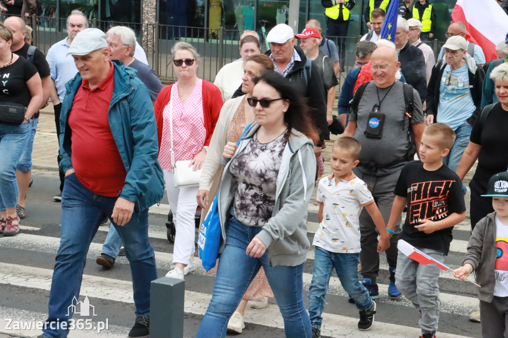 Fotorelacja: Wiec Donalda Tuska we Wrocławiu.