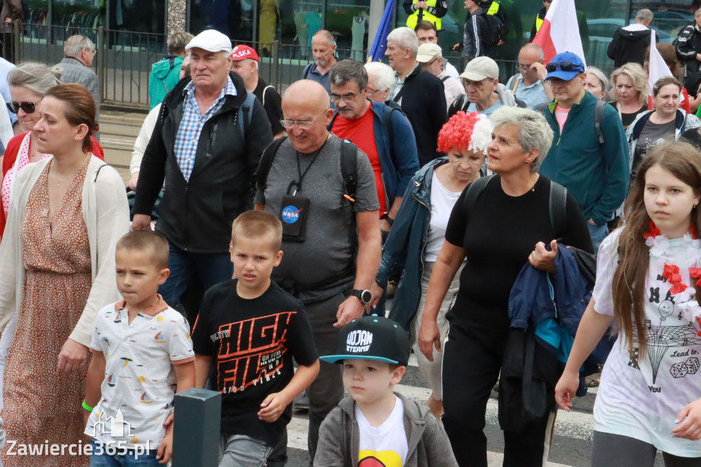 Fotorelacja: Wiec Donalda Tuska we Wrocławiu.