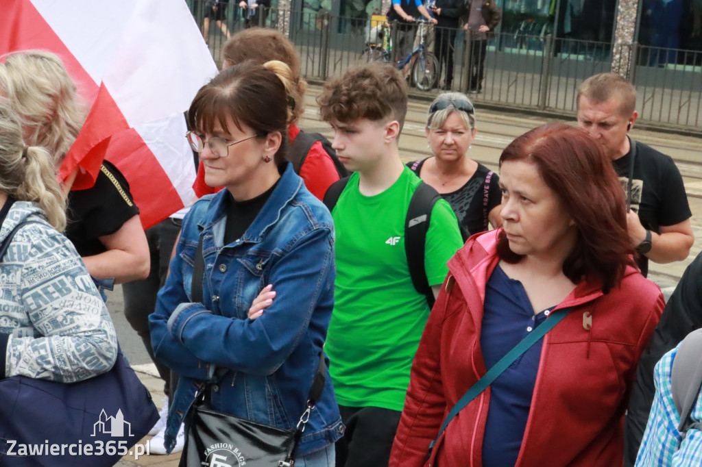Fotorelacja: Wiec Donalda Tuska we Wrocławiu.