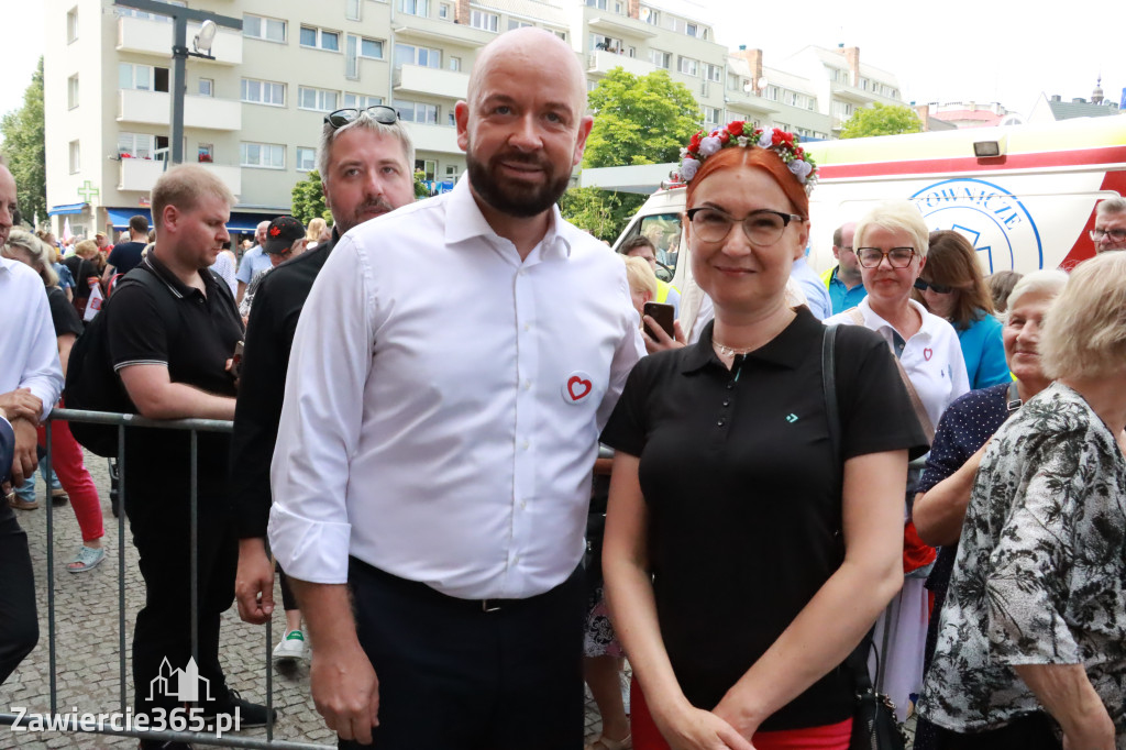 Fotorelacja: Wiec Donalda Tuska we Wrocławiu.