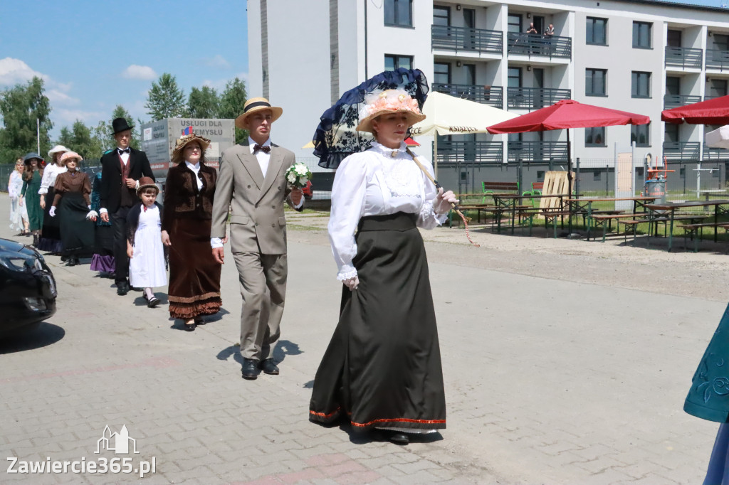 Przygotowania do Pokazu Mody Historycznej - Włodowice