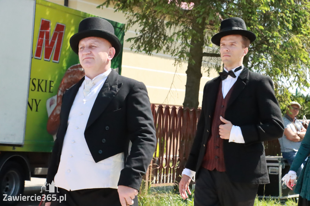 Przygotowania do Pokazu Mody Historycznej - Włodowice