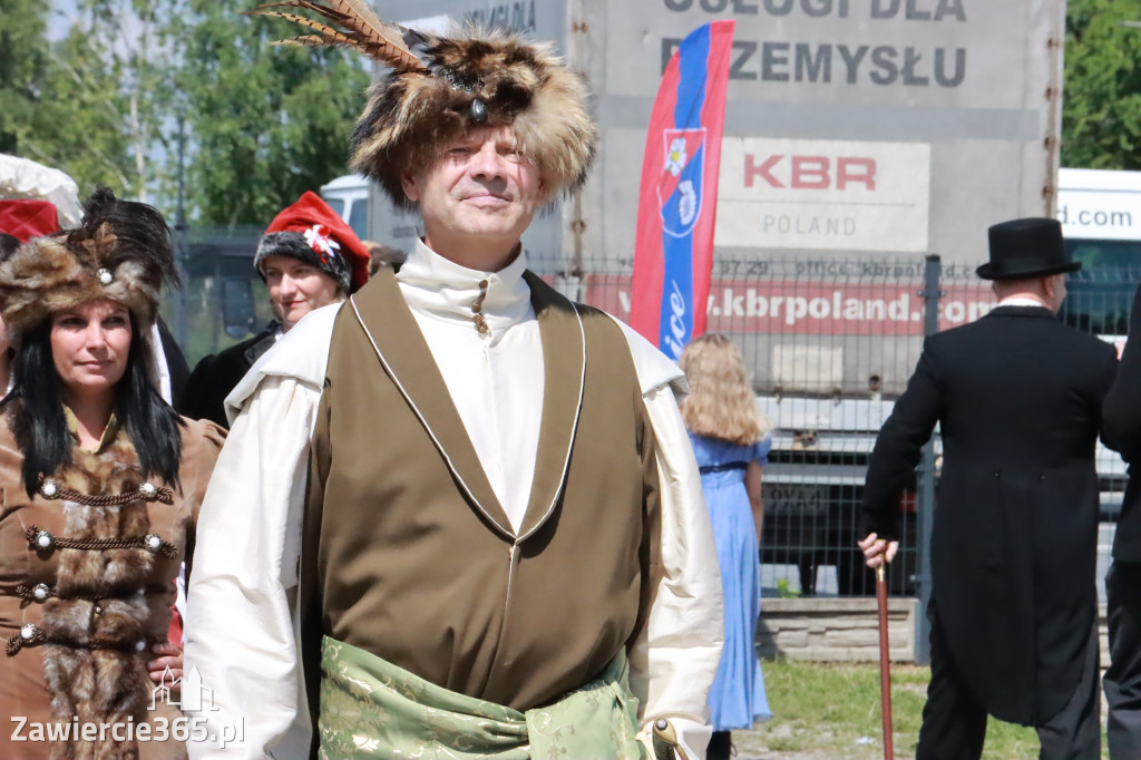 Przygotowania do Pokazu Mody Historycznej - Włodowice