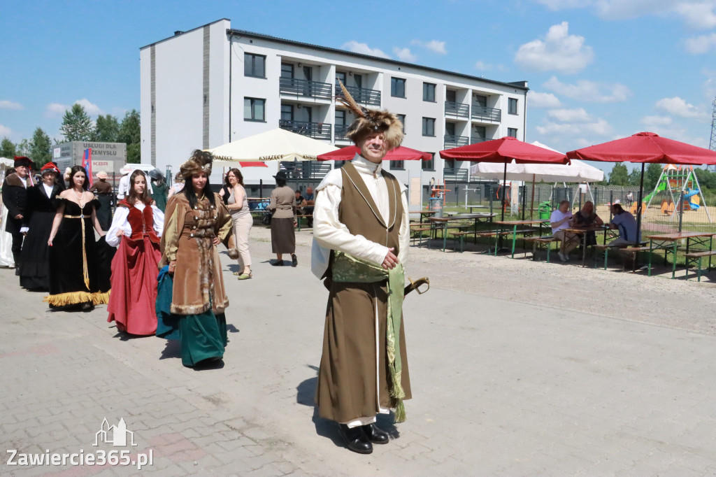 Przygotowania do Pokazu Mody Historycznej - Włodowice