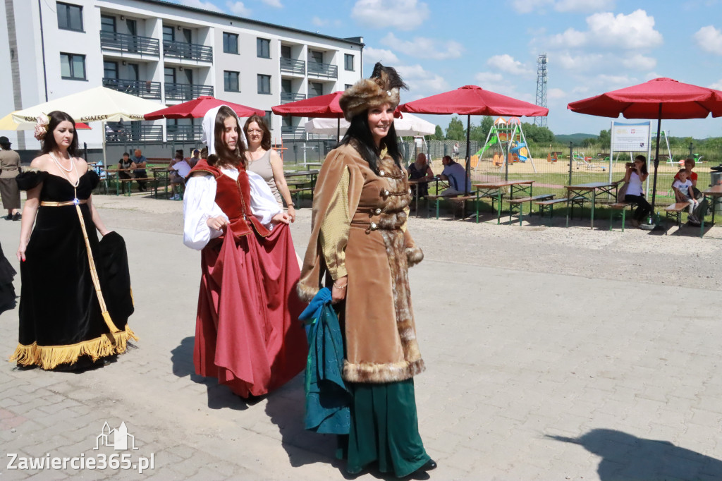 Przygotowania do Pokazu Mody Historycznej - Włodowice