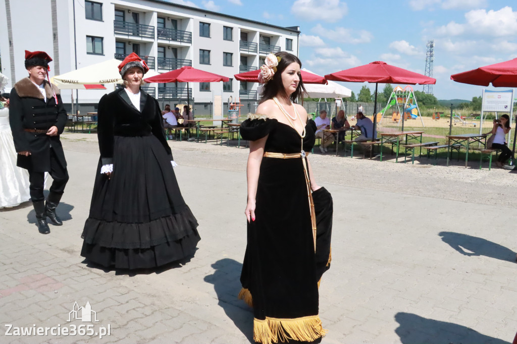 Przygotowania do Pokazu Mody Historycznej - Włodowice
