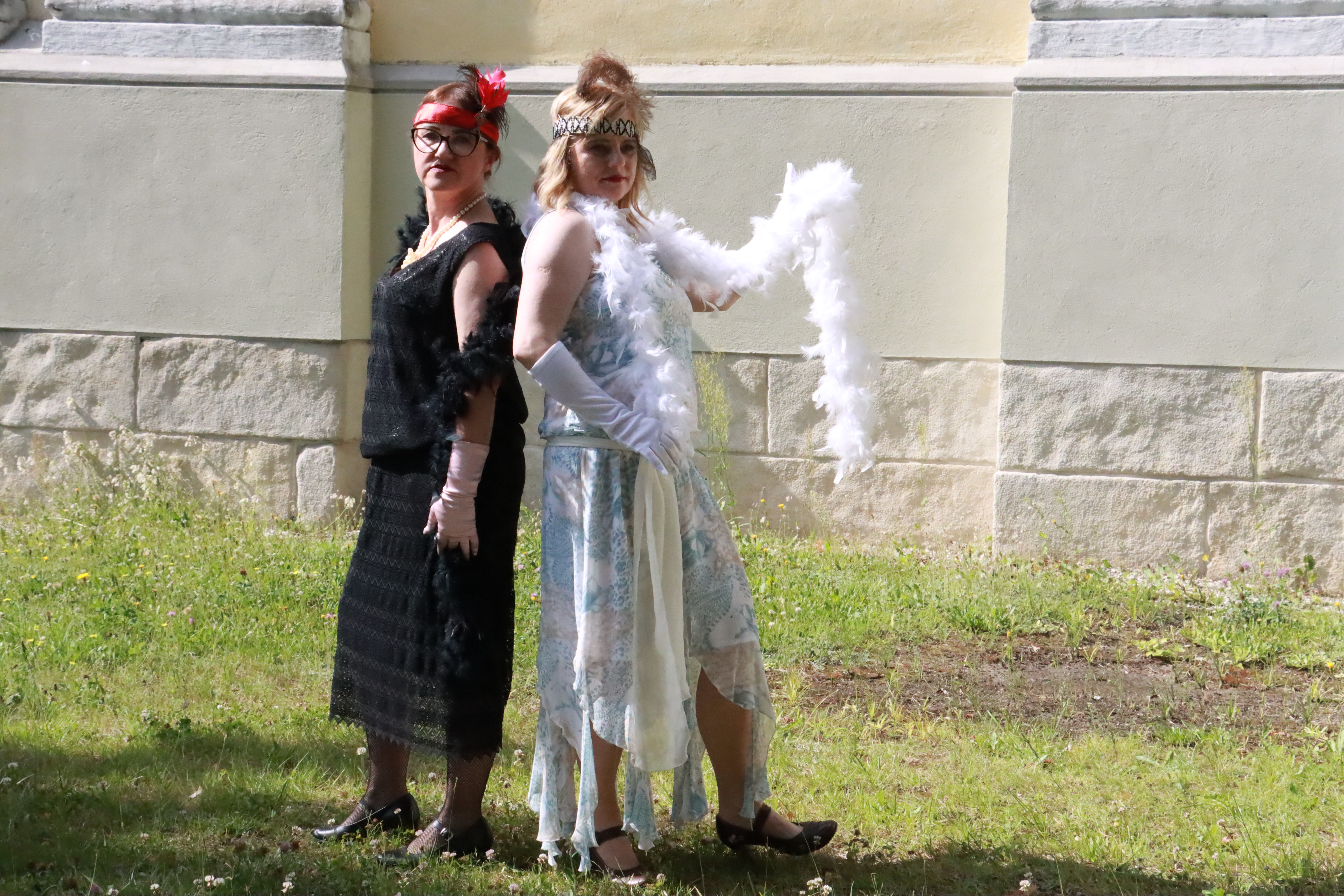 Sesja zdjęciowa przed Pokazem Mody Historycznej - Włodowice.