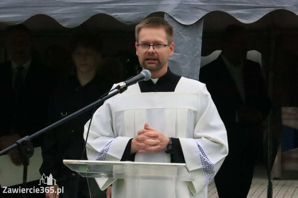 Fotorelacja Zawiercie - Karlin: Uroczystość Przekazania Wozu