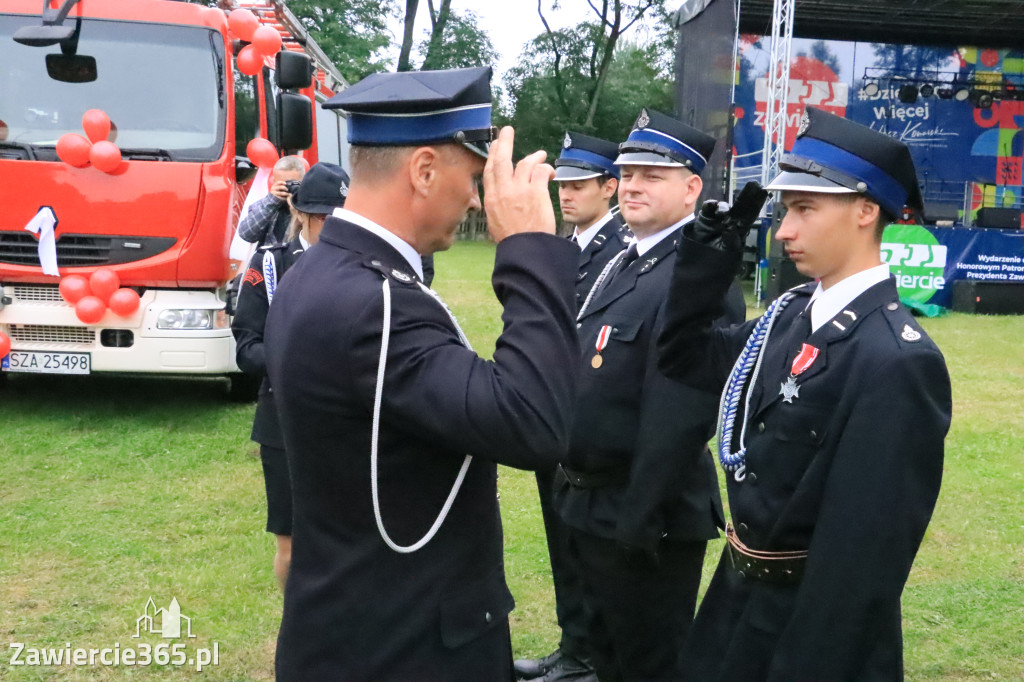 Fotorelacja Zawiercie - Karlin: Uroczystość Przekazania Wozu