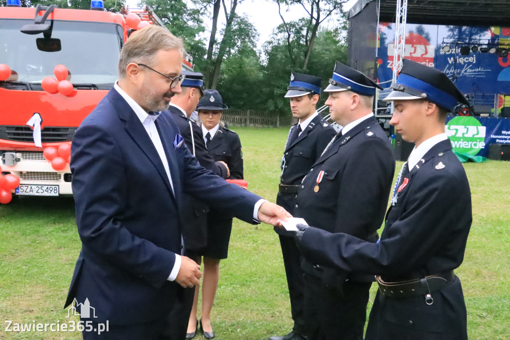 Fotorelacja Zawiercie - Karlin: Uroczystość Przekazania Wozu