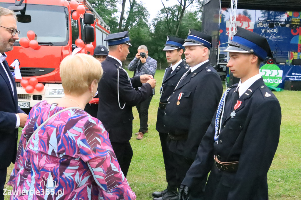 Fotorelacja Zawiercie - Karlin: Uroczystość Przekazania Wozu