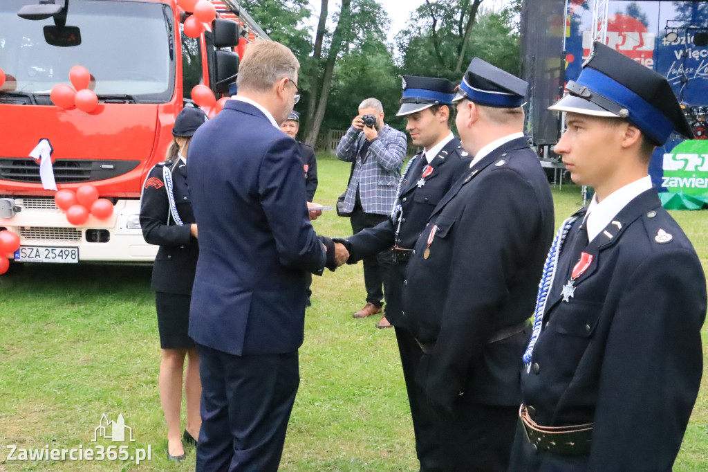 Fotorelacja Zawiercie - Karlin: Uroczystość Przekazania Wozu