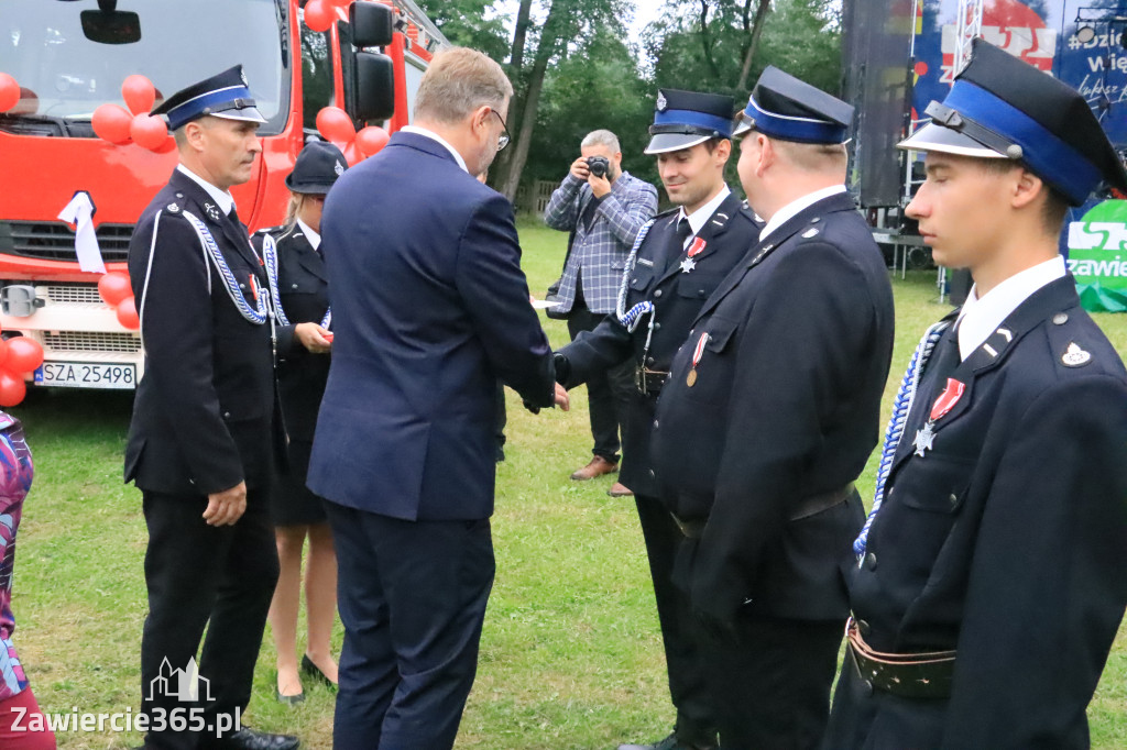 Fotorelacja Zawiercie - Karlin: Uroczystość Przekazania Wozu