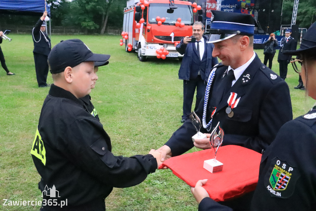 Fotorelacja Zawiercie - Karlin: Uroczystość Przekazania Wozu