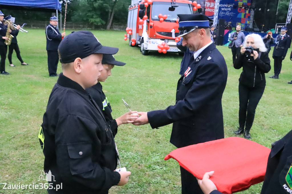 Fotorelacja Zawiercie - Karlin: Uroczystość Przekazania Wozu