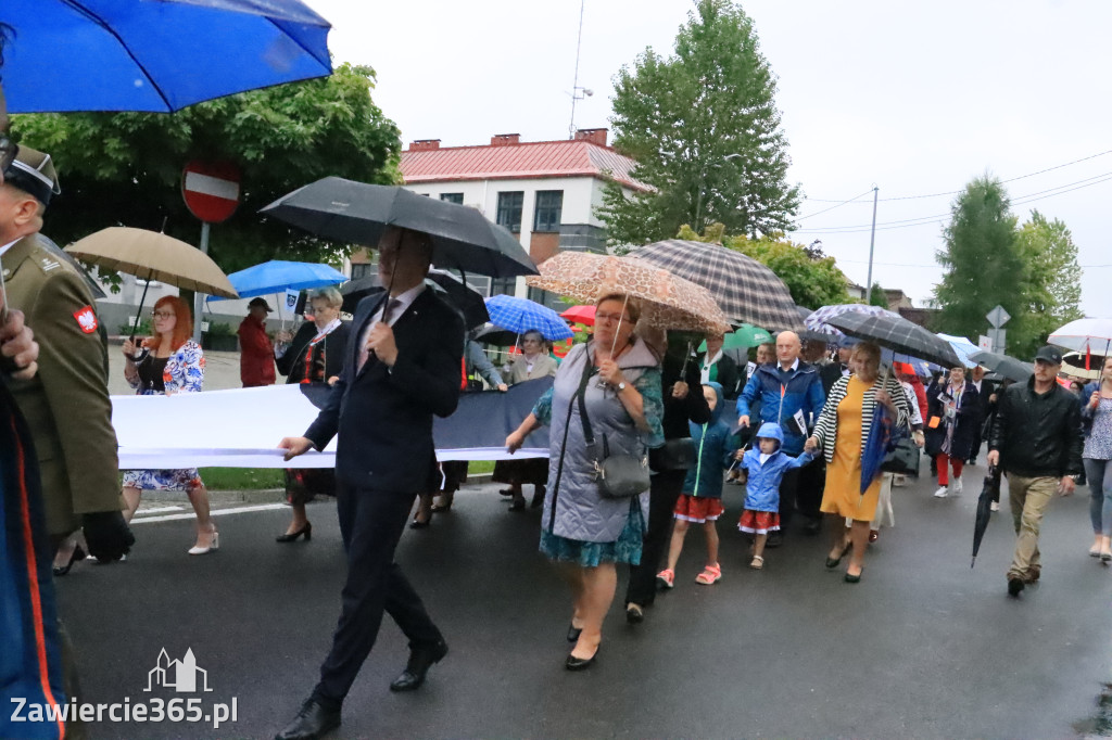 Fotorelacja: Święto Gminy Ogrodzieniec - Korowód