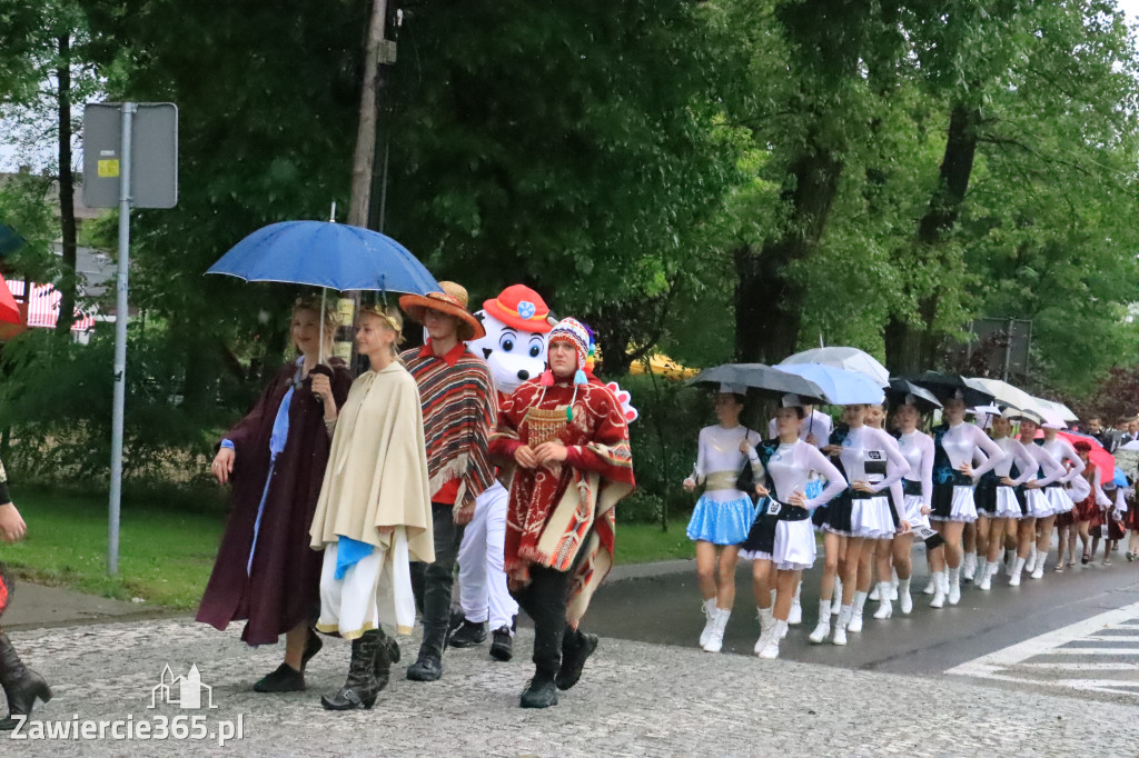 Fotorelacja: Święto Gminy Ogrodzieniec - Korowód