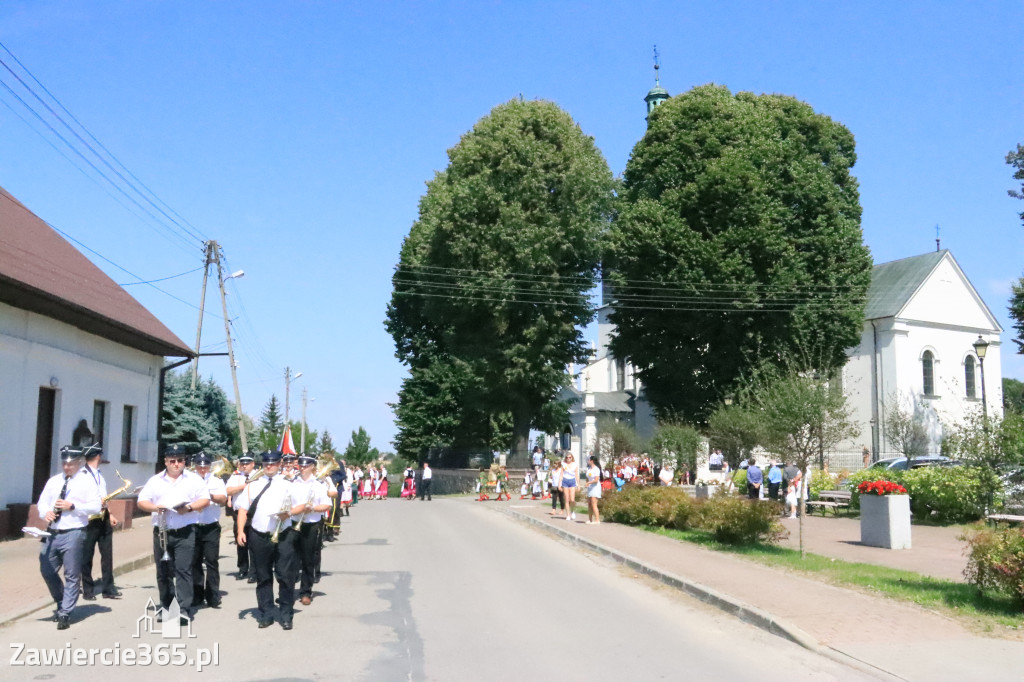 Irządze: Dożynki - Korowód - część oficjalna (1)