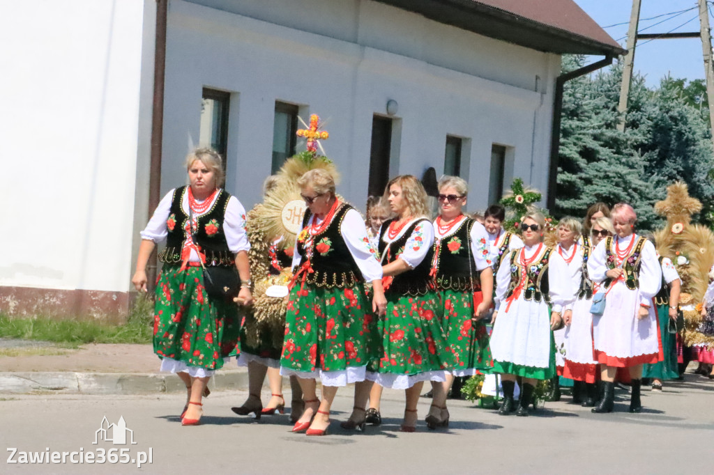 Irządze: Dożynki - Korowód - część oficjalna (1)