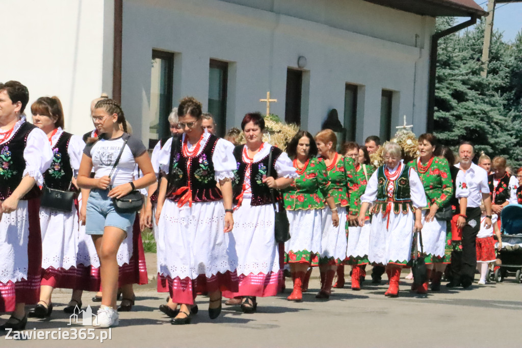 Irządze: Dożynki - Korowód - część oficjalna (1)