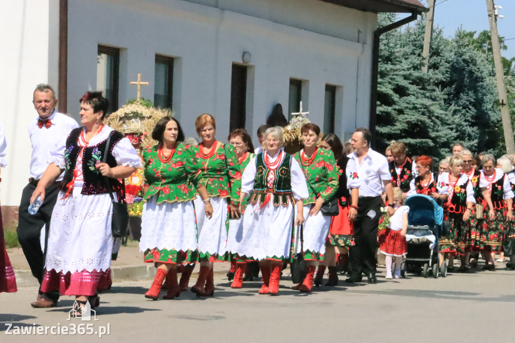 Irządze: Dożynki - Korowód - część oficjalna (1)