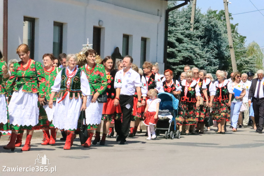 Irządze: Dożynki - Korowód - część oficjalna (1)