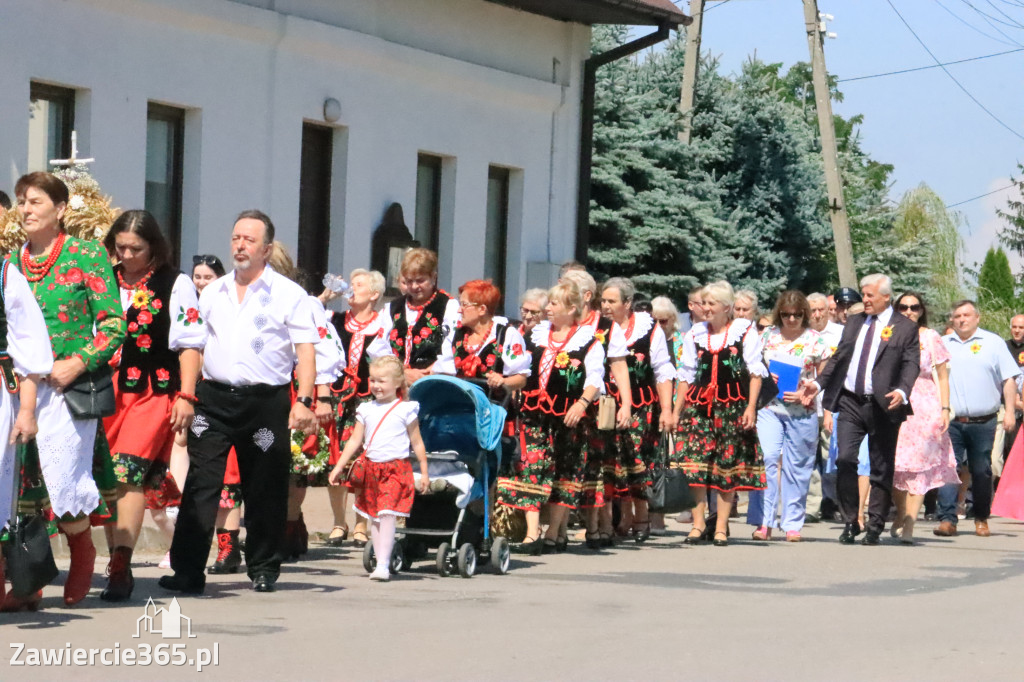 Irządze: Dożynki - Korowód - część oficjalna (1)