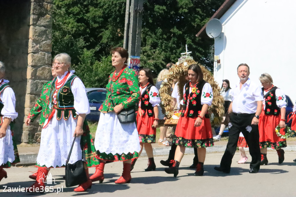 Irządze: Dożynki - Korowód - część oficjalna (1)