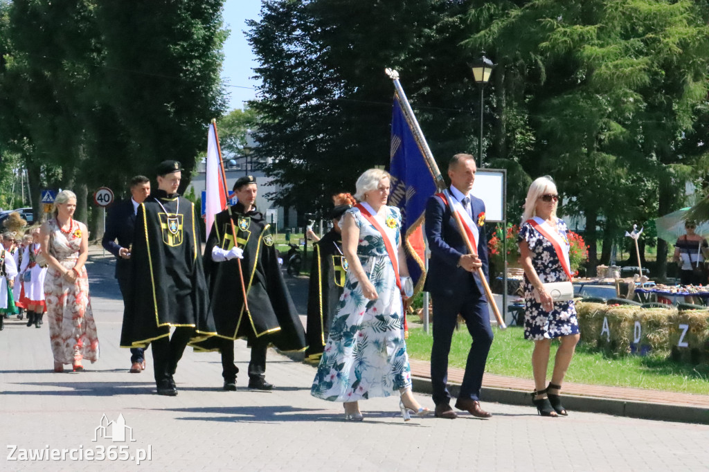 Irządze: Dożynki - Korowód - część oficjalna (1)