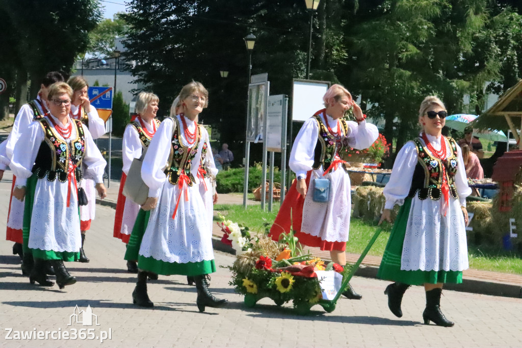 Irządze: Dożynki - Korowód - część oficjalna (1)