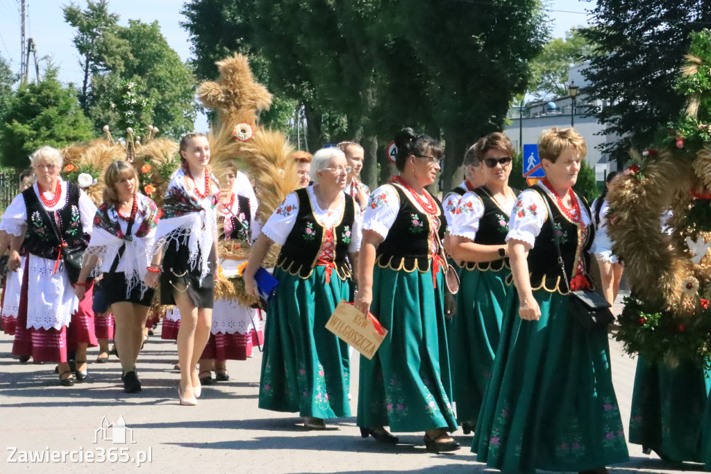 Irządze: Dożynki - Korowód - część oficjalna (1)