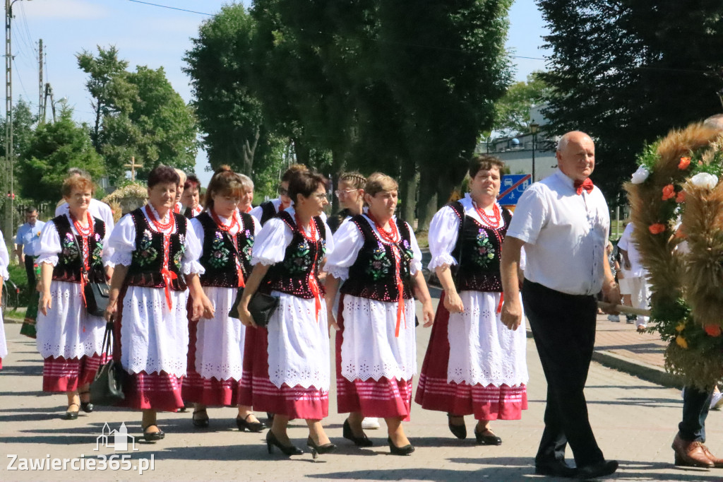 Irządze: Dożynki - Korowód - część oficjalna (1)